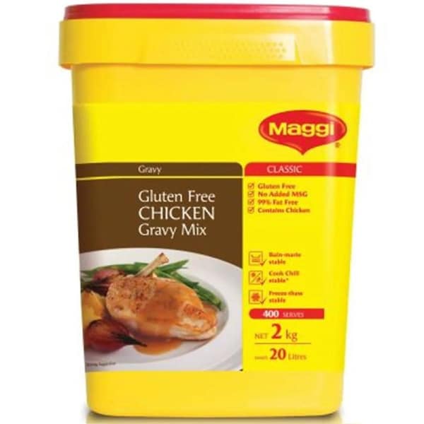 Maggi Chicken Gravy Gluten Free 2kg Bulk Size
