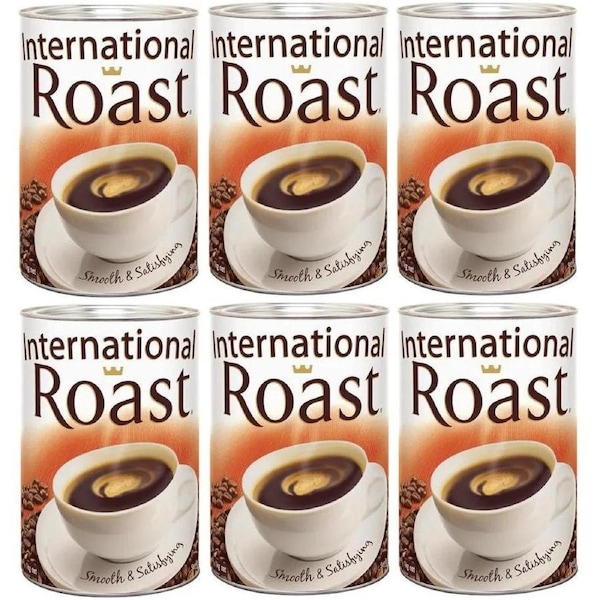 International Roast Instant Coffee 1kg Tin Pack 6 Bulk Carton