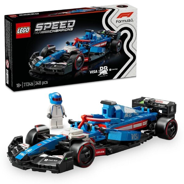 LEGO Speed Champions Visa CAsh App RB VCARB 01 F1 Race Car (77246)
