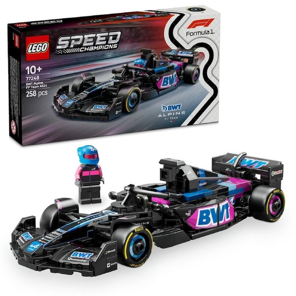 LEGO Speed Champions BWT Alpine F1 Team A524 Race Car (77248)