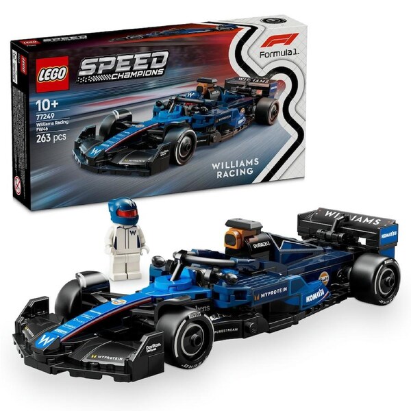 LEGO Speed Champions Williams Racing FW46 F1 Race Car (77249)