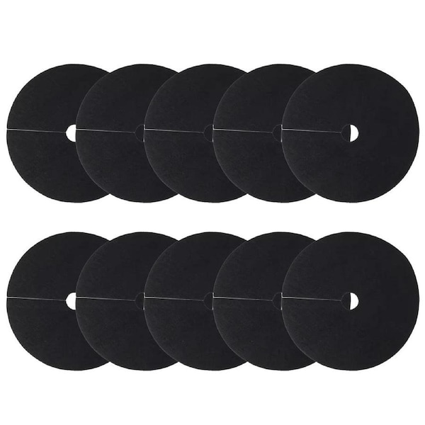 10PCS Weed Barrier Disc Mats 80CM Garden Grass Control Mat Ground Cover Mats