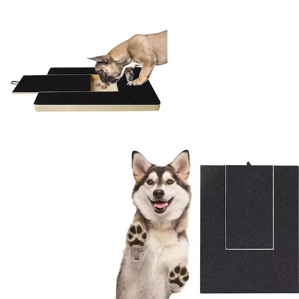Dog Scratch Pad For Nails Dog Scratching Board Dogs Paw Pet Nail Grinders Toy
