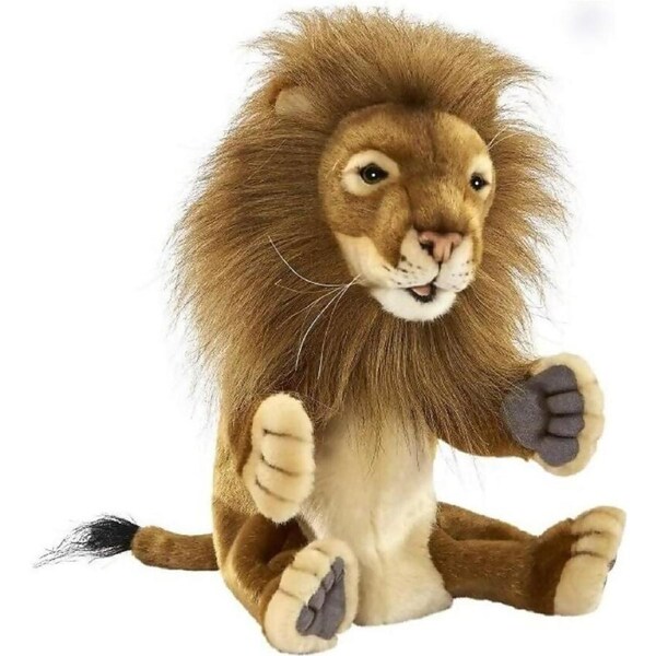 Hansa - Lion Hand Puppet 28cm Plush