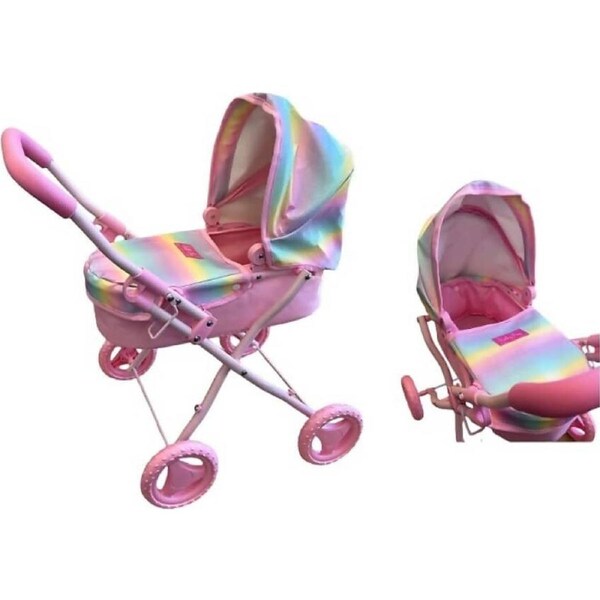 Sally Fay - Rainbow Medium Dolls Pram