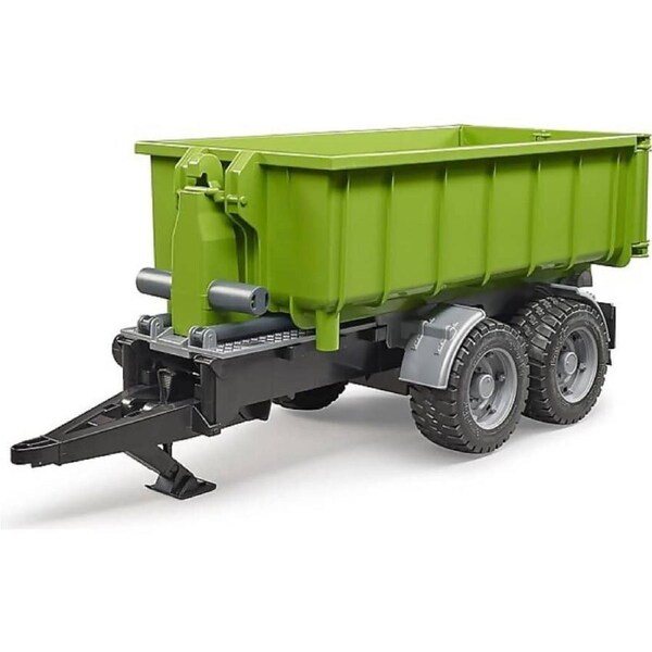 Bruder - Roll-off Container Trailer - Hook Lift Trailer For Tractors 1:16