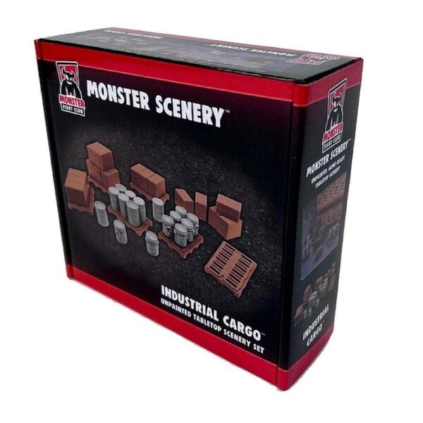 Monster Fight Club Terrain - Industrial Cargo (Unpainted)