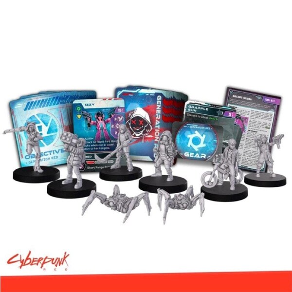 Cyberpunk RED - Combat Zone - Generation RED Starter