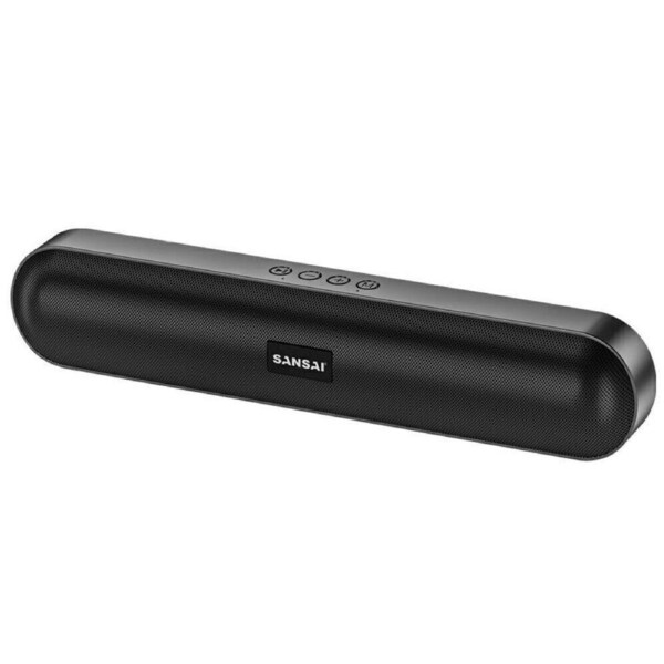 Sansai Rechargeable USB AUX FM Radio Bluetooth Wireless Soundbar Speaker