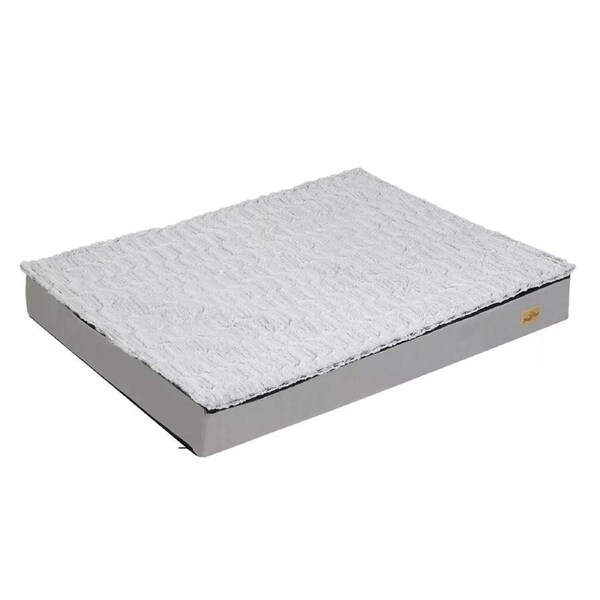 Soft Washable Dog Bed with Anti-Slip Crate Mat