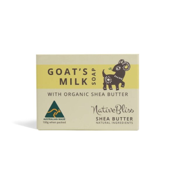 Family Skincare - Goat Milk Soap with Organic Shea Butter (100g)