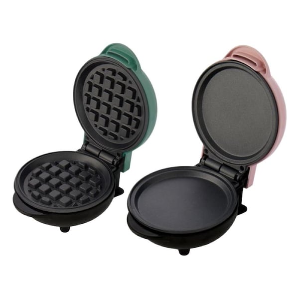 Davis & Waddell Electric Mini Waffle Maker and Pancake Maker