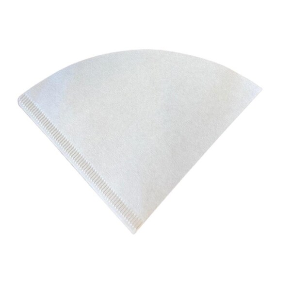 White Coffee Filter Paper V02 – 40 Pack for Pour Over Brewing