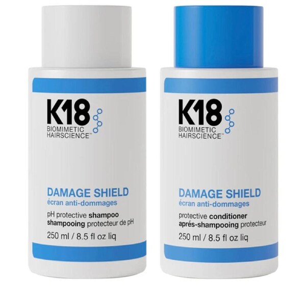 K18 Damage Shield Protective Shampoo & Conditioner 250ml