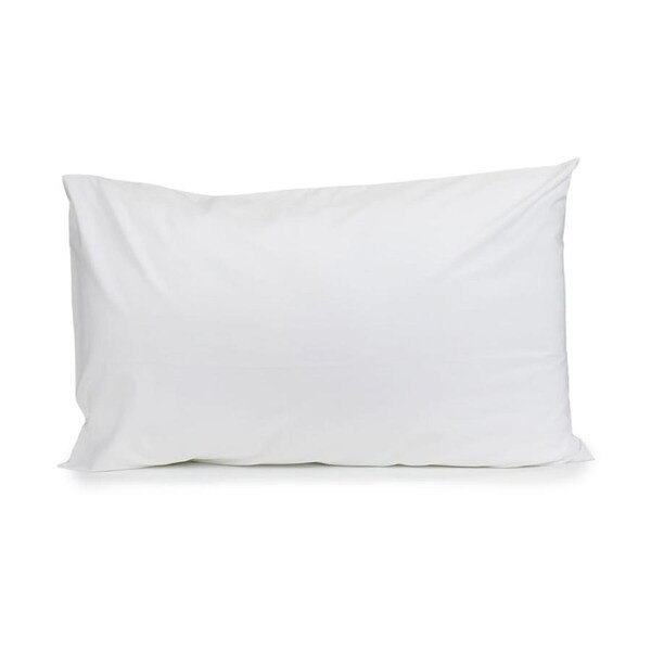 Jason Commercial 100% Cotton Deluxe Bedroom King Pillow Case 50x90cm White 250TC