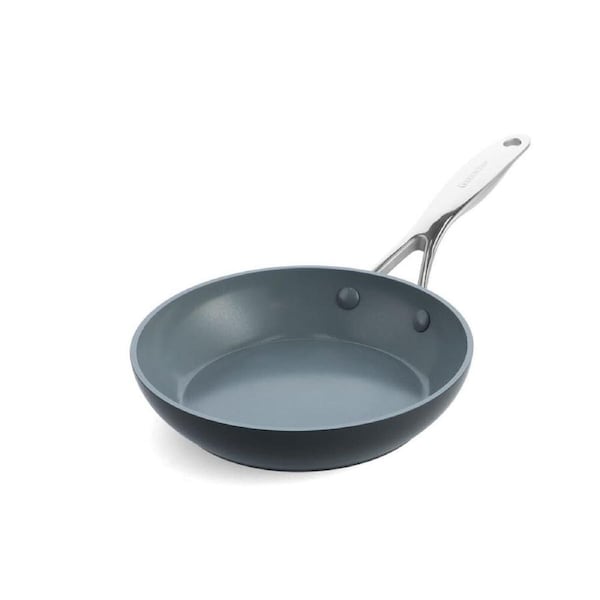 Greenpan 28cm Aluminium Valencia Pro Frying Pan Kitchen Cookware Dark Grey