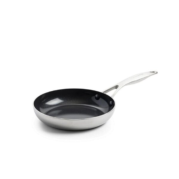 Greenpan 20cm Stainless Steel Geneva Frying Pan Home/Kitchen Food Cooking