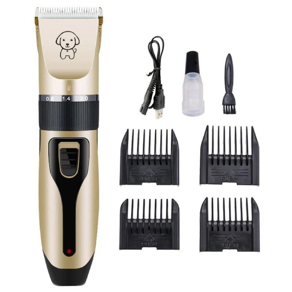 Cordless Electric Pet Clippers Dog Cat Wireless Hair Grooming Trimmer Shaver Kit