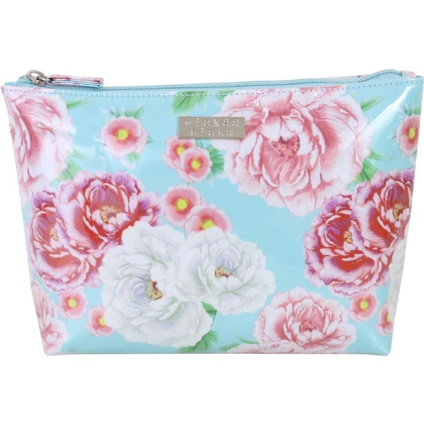 Wicked Sista Sienna Fleur Women's Soft A-Line Cosmetic Bag Makeup Case Medium