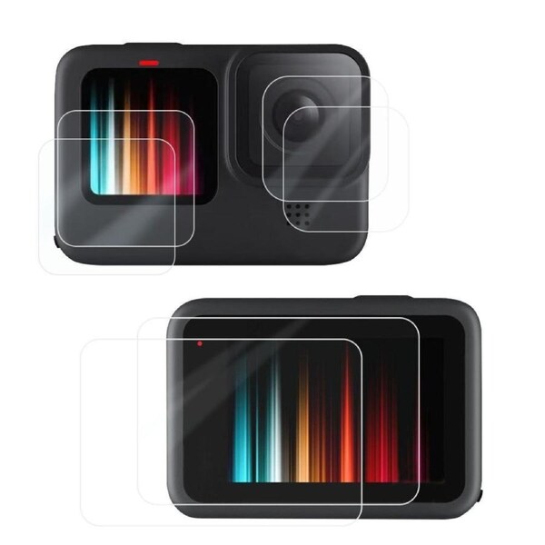 Go Pro Hero 11 3in1 Tempered Glass Lens Screen Protector