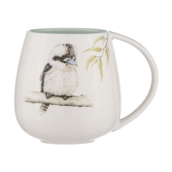 Ashdene Bush Buddies Kookaburra Snuggle 500ml/13cm Mug New Bone China White