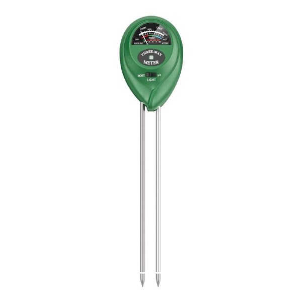 3 in 1 Test Meter Kit For Garden Plant Soil PH Tester Water Moisture Testing