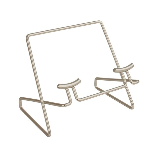 Spectrum Euro Tablet & Cookbook Stand Decorative Plate Holder 15x20cm Satin