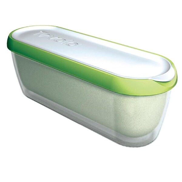 Tovolo Glide-A-Scoop 1.4L Ice Cream Tub Storage Container Pistachio Green