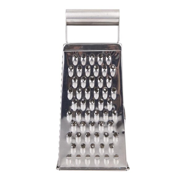 Appetito Stainless Steel Deluxe Grater 4-Sided Home/Kitchen Cooking Tool