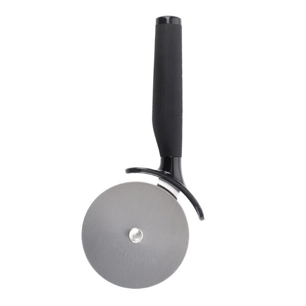 KitchenAid Stainless Steel Soft Touch Pizza Wheel Slicer Food Cutter Black