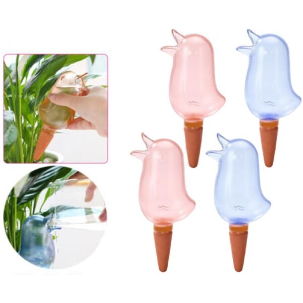 4pcs Plant Waterer Irrigation Garden Tool Plant Self Watering Spikes Pot Drip
