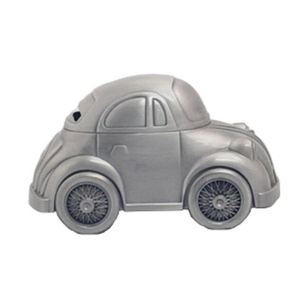 Gibson Gifts Car Pewter Money Bank Coins/Cash Storage Home Decor Silver