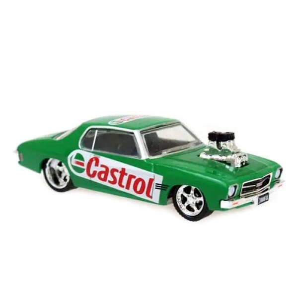OZ Wheels 1:64 Scale Castrol Hanful Monaro Fully Sick Detail Diecast Model