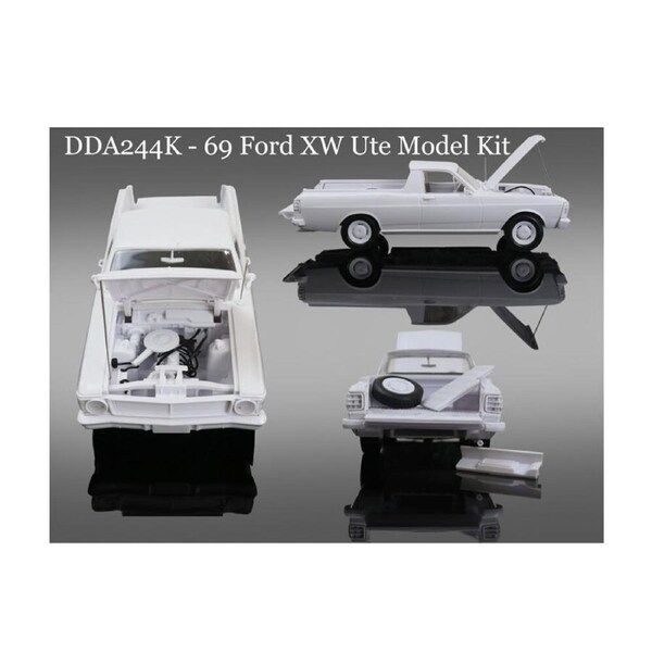 DDA 1:24 Scale XW Standard Ford Ute Model Plastic Kit