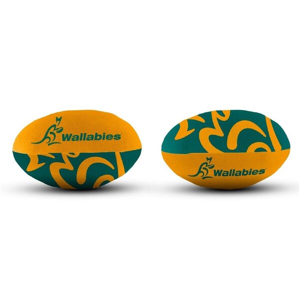Wallabies Australian Rugby Union Plush Ball with Team logo