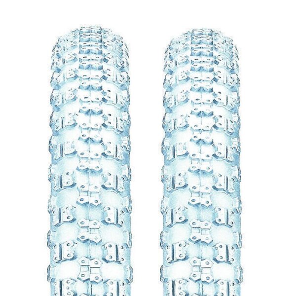 2 XInnova 16 X 2.125 Bmx Bike Tyre Bicycle Tire Hv-5102 White