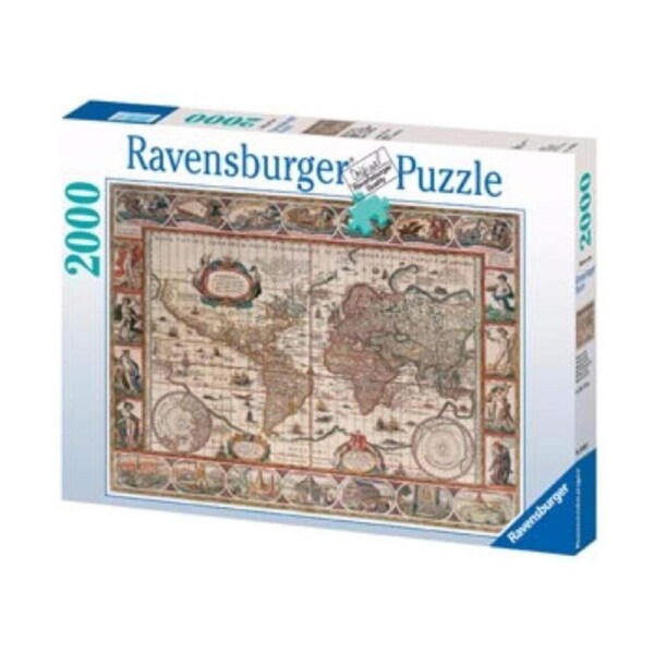 Map of the World From 1650 (2000pc) Ravensburger