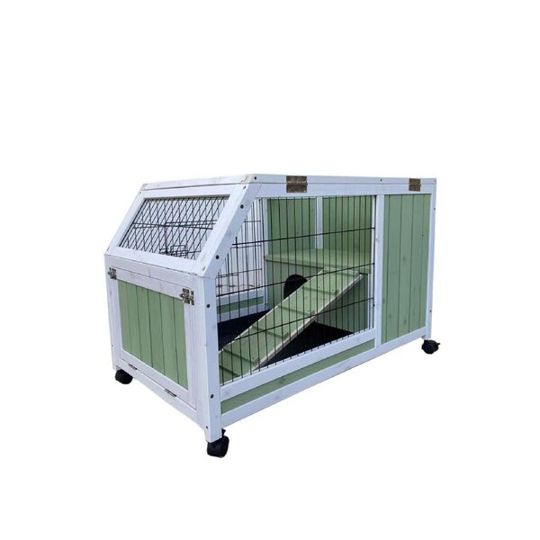 YES4PETS Rabbit Hutch Cat House Cage Guinea Pig Ferret Cage