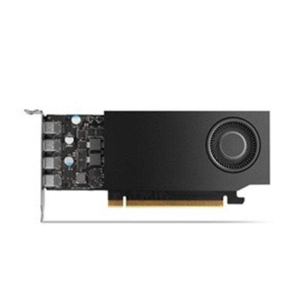 NVIDIA RTX A1000, 8GB GDDR6, 128-BIT, 160 GB/s, PCIe3x16, mDP(4),1 SLOT, 3YR