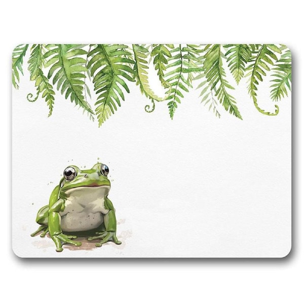 Cork Backed Placemats Frog Set 6 Kitchen Dining