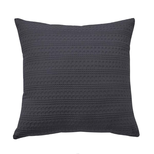 Bianca Kahlani Cushion Bedroom Throw Pillow 43x43cm Square Charcoal