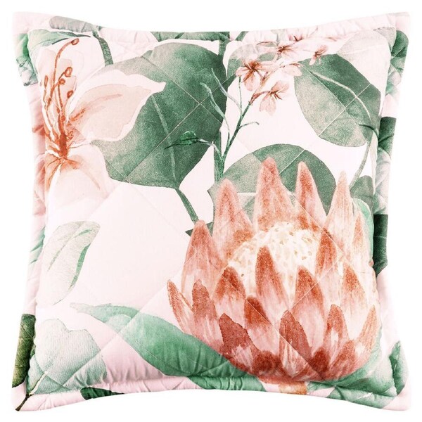 Bianca Sidney Cushion Throw Pillow 43x43cm Square Blush