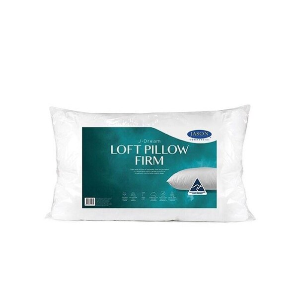 Jason Commercial J-Dream Loft Support Pillow Firm Standard 48x73cm White