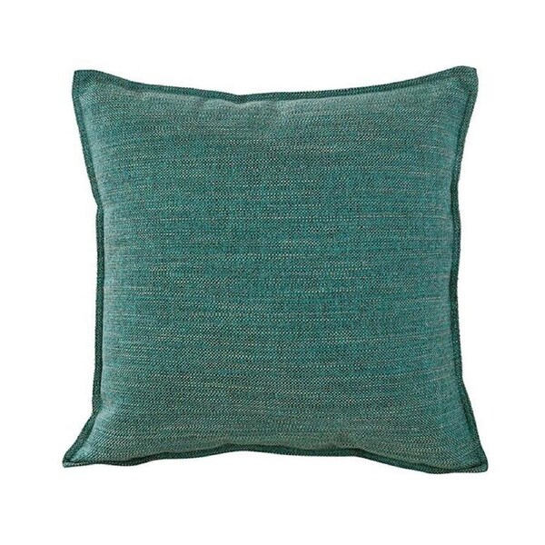 Jason Commercial Teal Square Linen Look Bed Cushion Throw Pillow 44x44cm