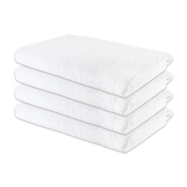 4PK Jason Commercial J-Dry Supreme Bath Sheet Bathroom Drying Cloth 90x180cm