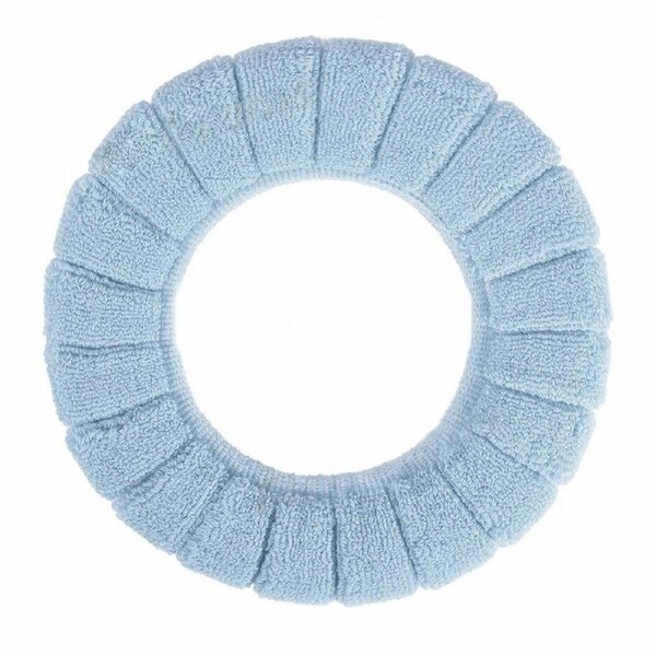 Winter Warmer Bathroom Toilet Seat Cover Washable Closestool Mat Pads Cushion Blue