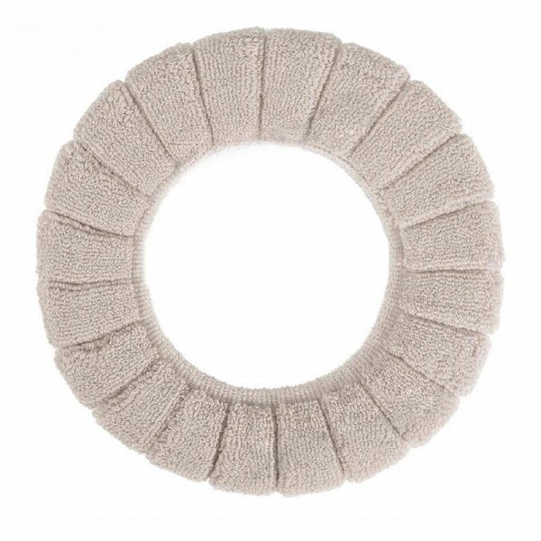 Winter Warmer Bathroom Toilet Seat Cover Washable Closestool Mat Pads Cushion Beige