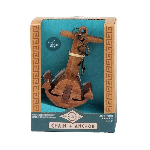 Project Genius 17cm Chain & Anchor Kids Interactive Puzzle Solving Toy 8y+