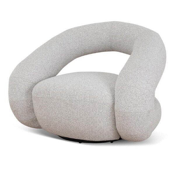 Forma Swivel Armchair - Clay Grey