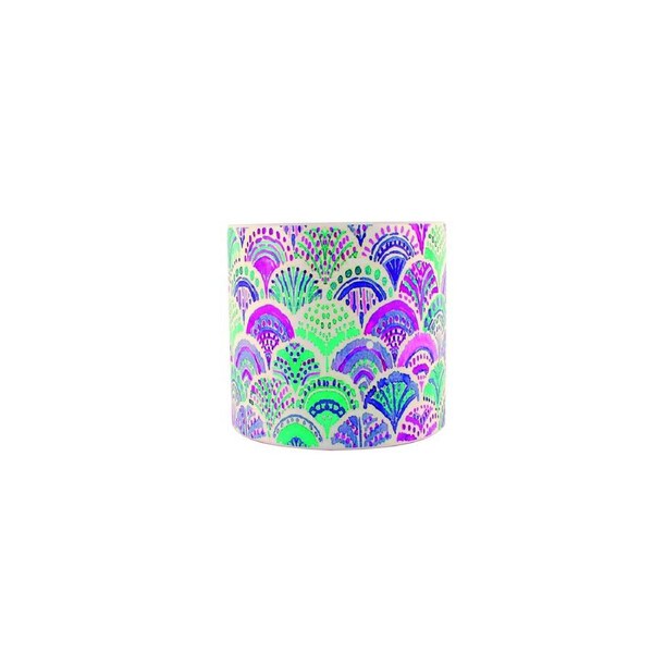Maine and Crawford Arial 15.5x16cm Ceramic Pot Planter Home/Garden Decor Purple